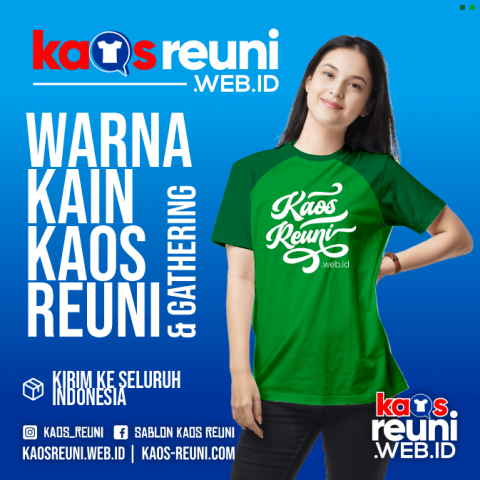Warna Bahan Kain Kaos Reuni Warna Bahan Kain Kaos Reuni